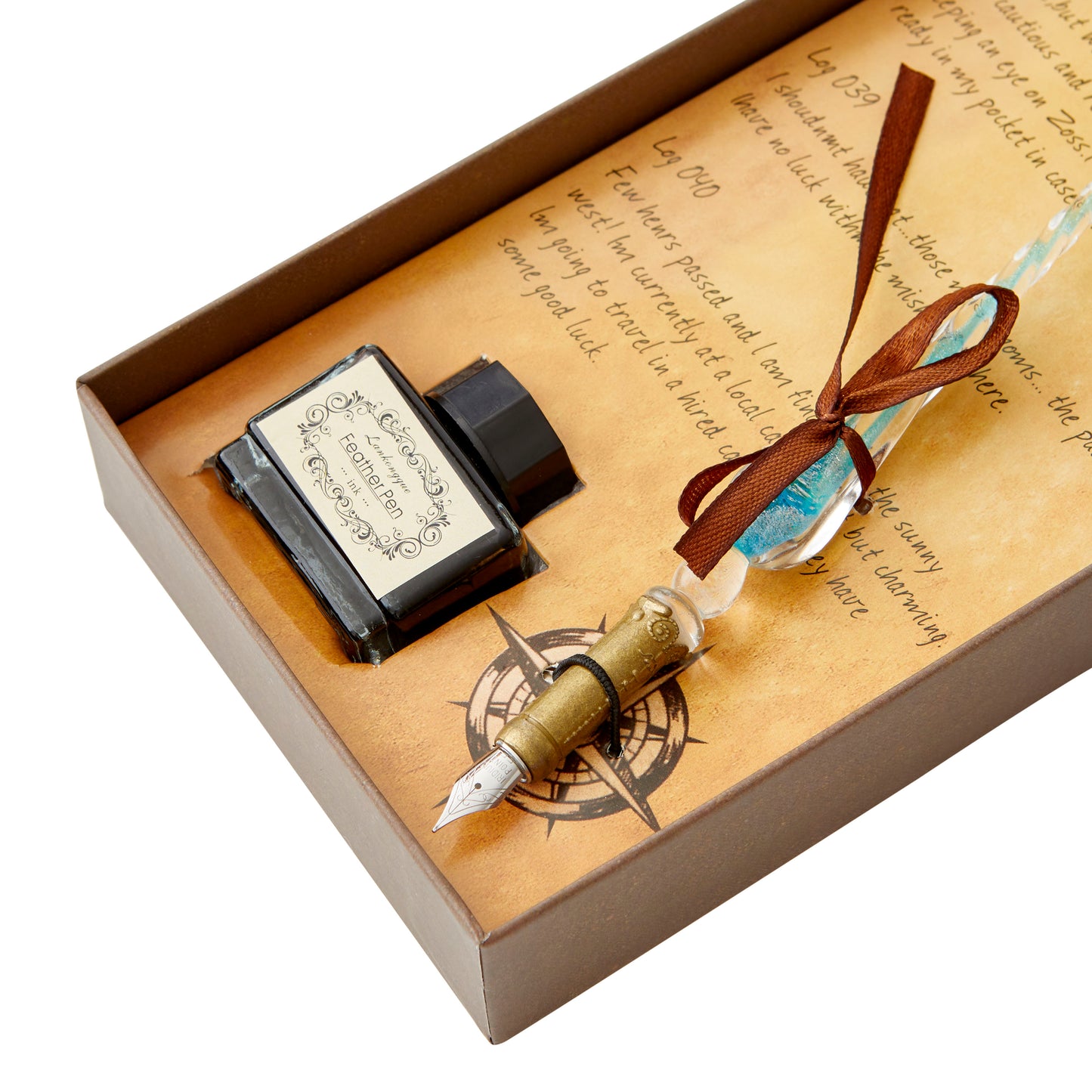 Oceania Glass Pen Set