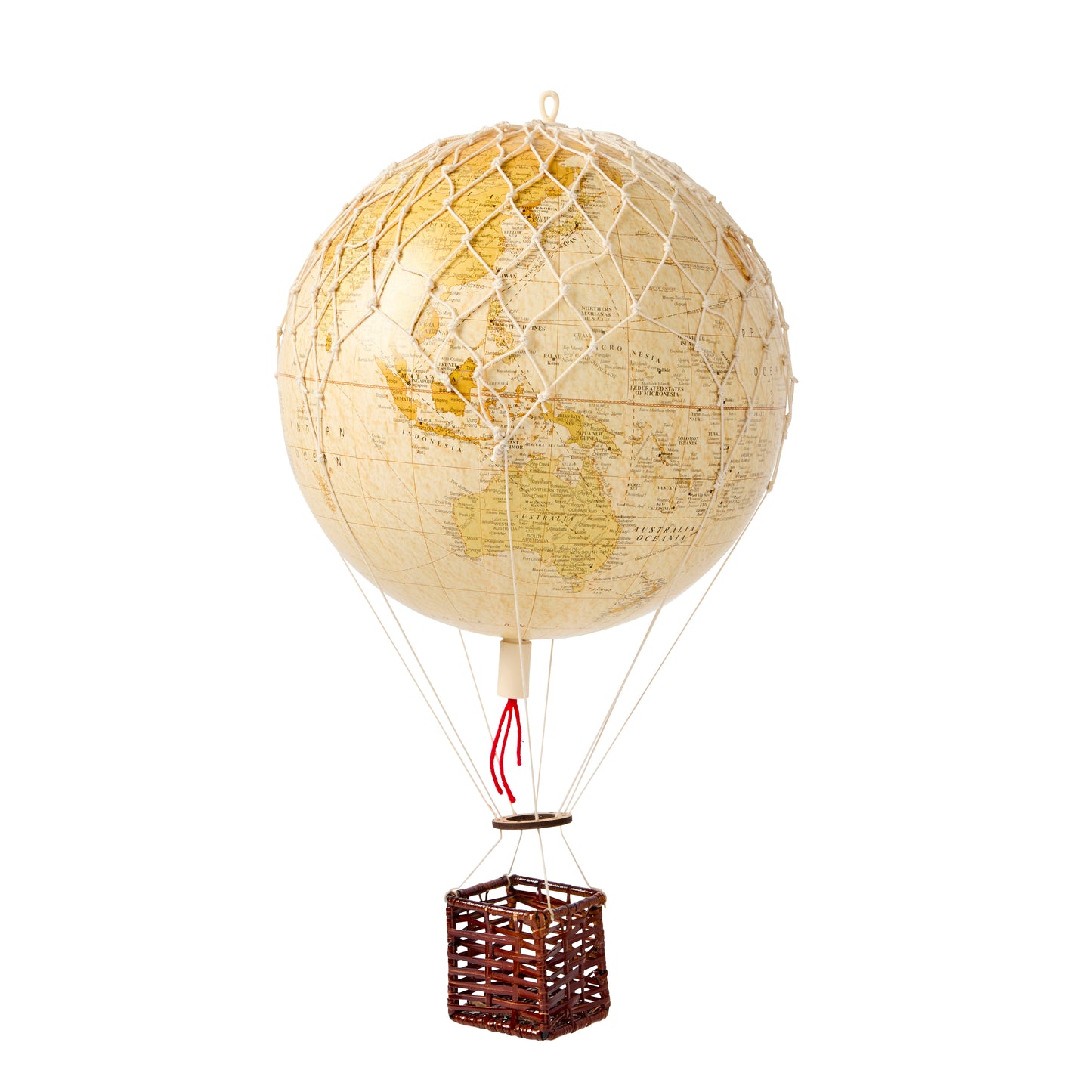 Hot Air Balloon, 20cm, Ivory World