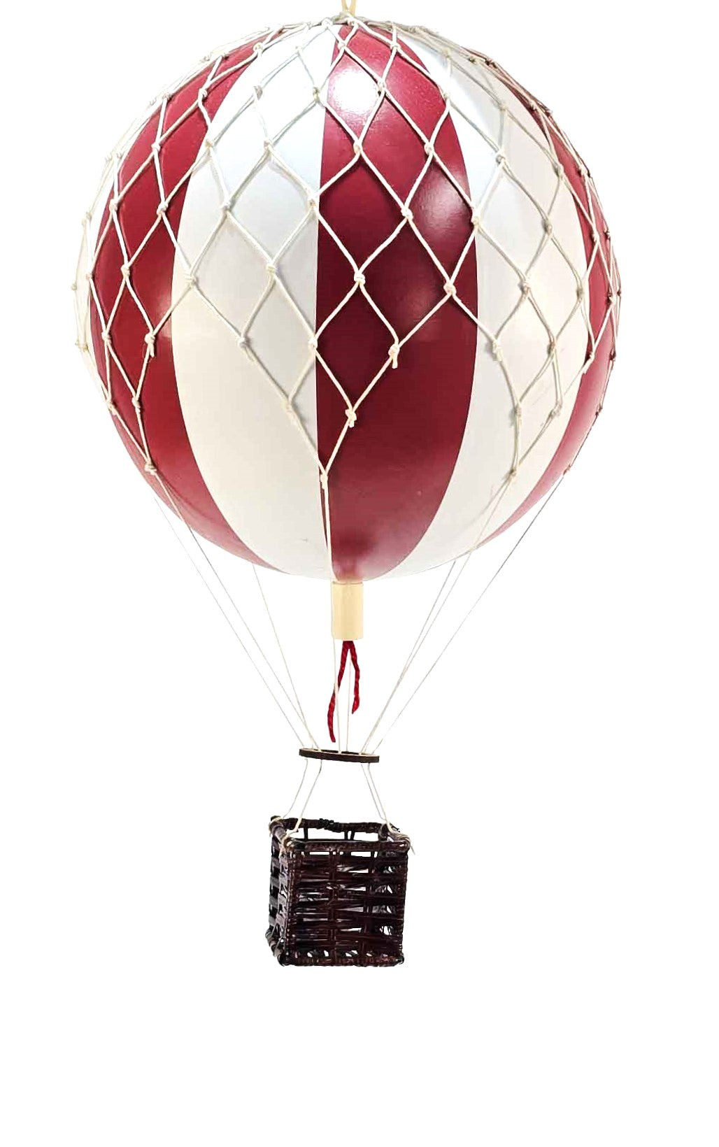 Hot Air Balloon, 30cm, Cherry Red