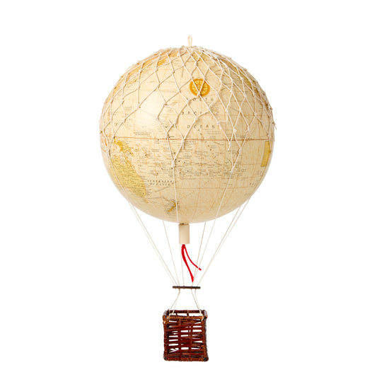 Hot Air Balloon, 20cm, Ivory World