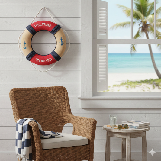 Life Ring Wall Decor