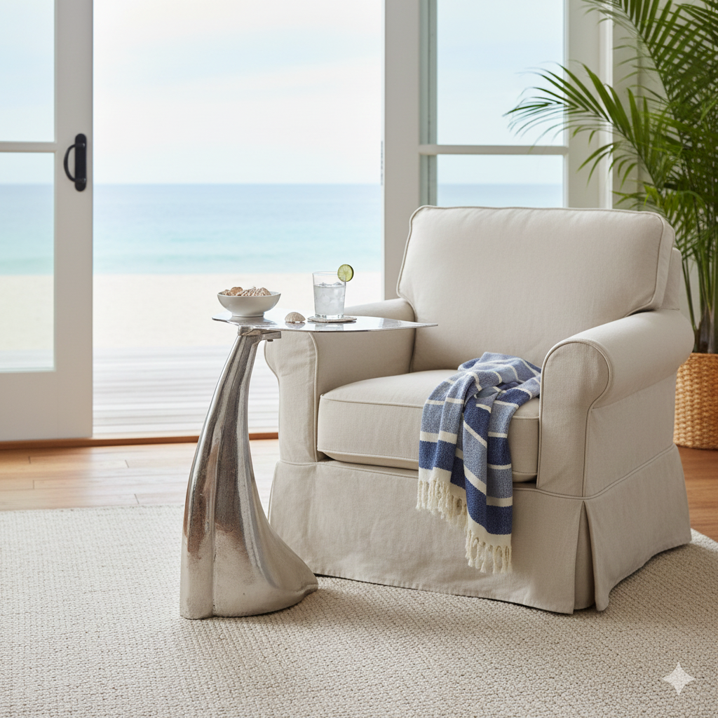 Whale Tail Side Table