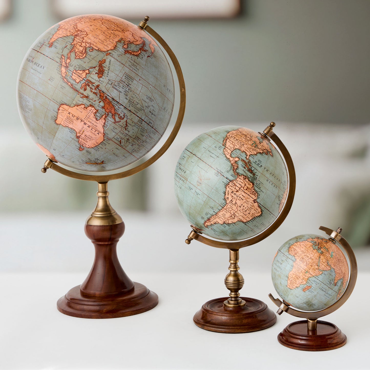 Explorer's Globe,Blue