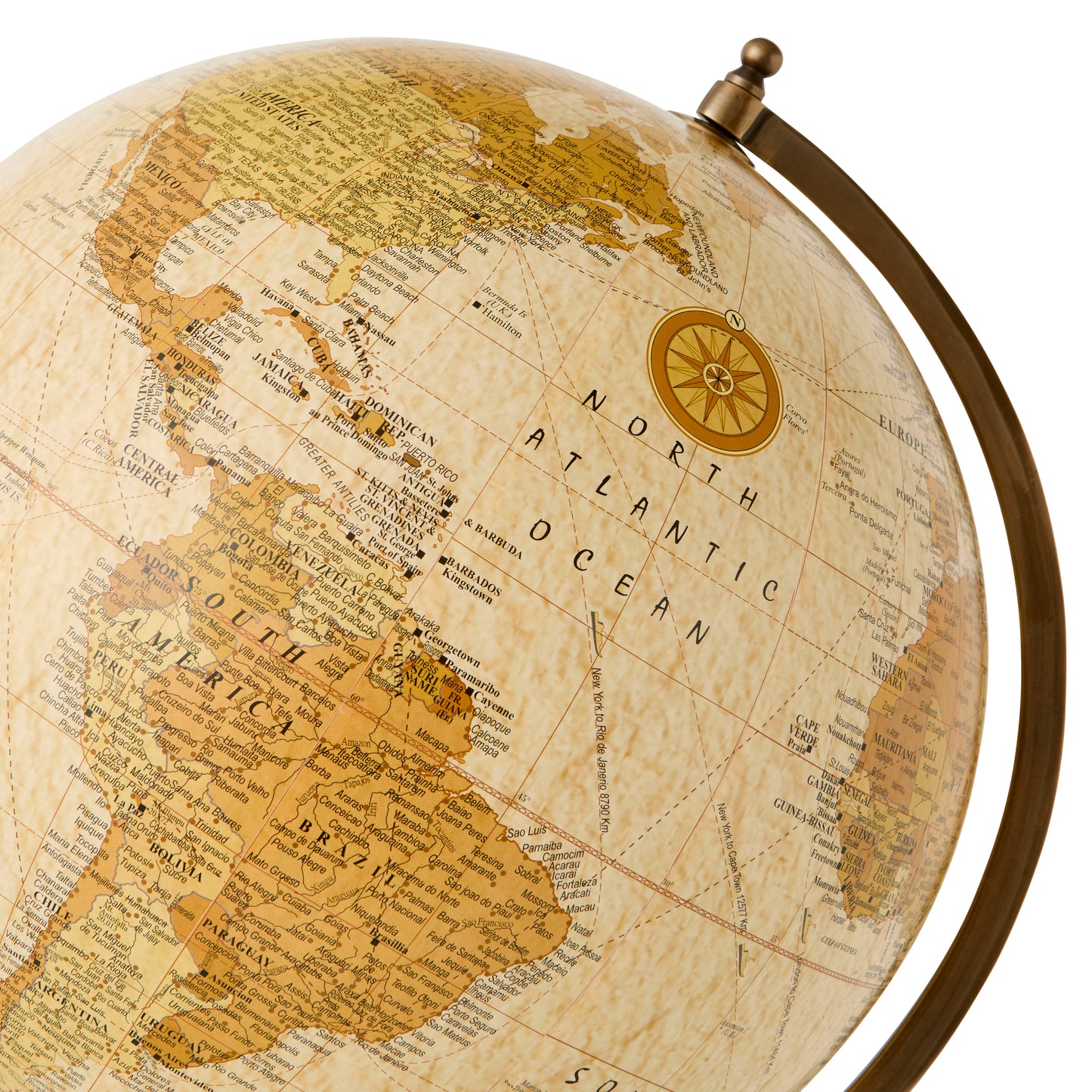 Pioneer Globe 30cm, Ivory