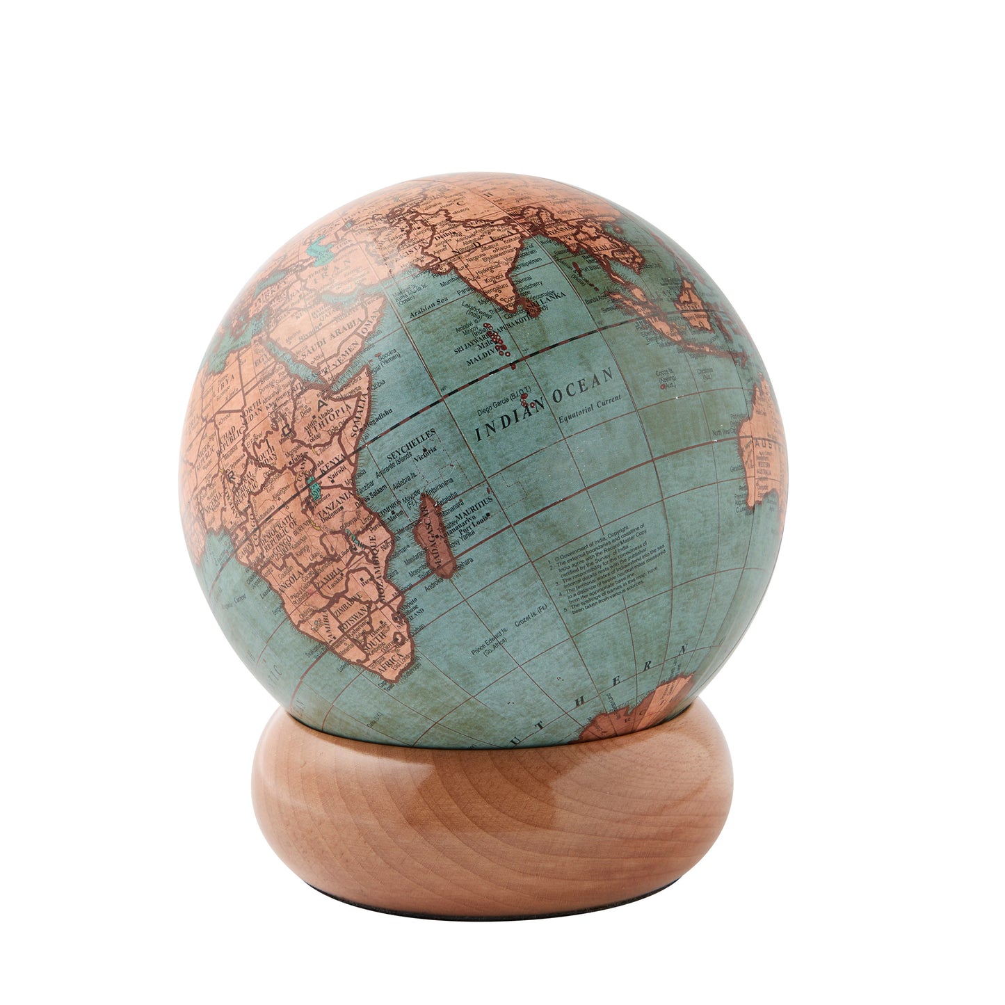 Wood Stands for Globe Spheres