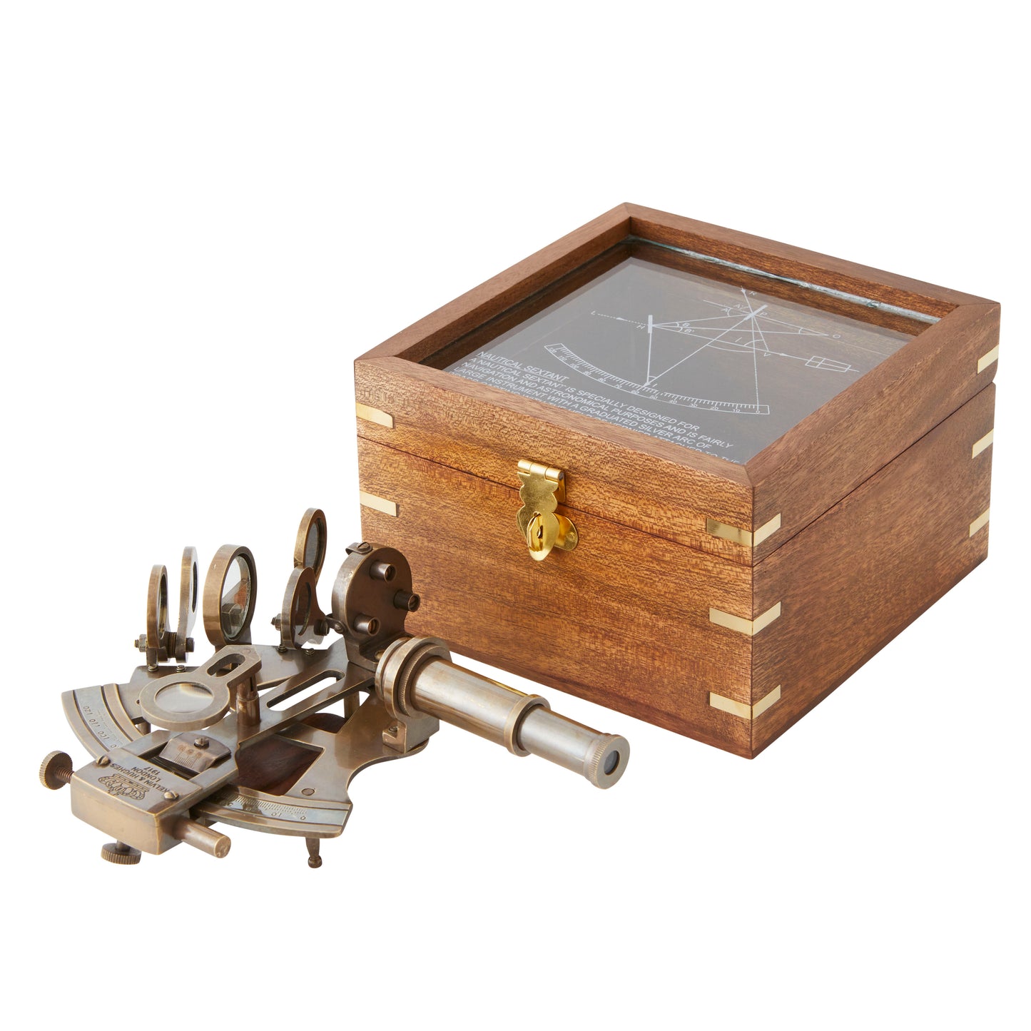 Sextant in Wood Box