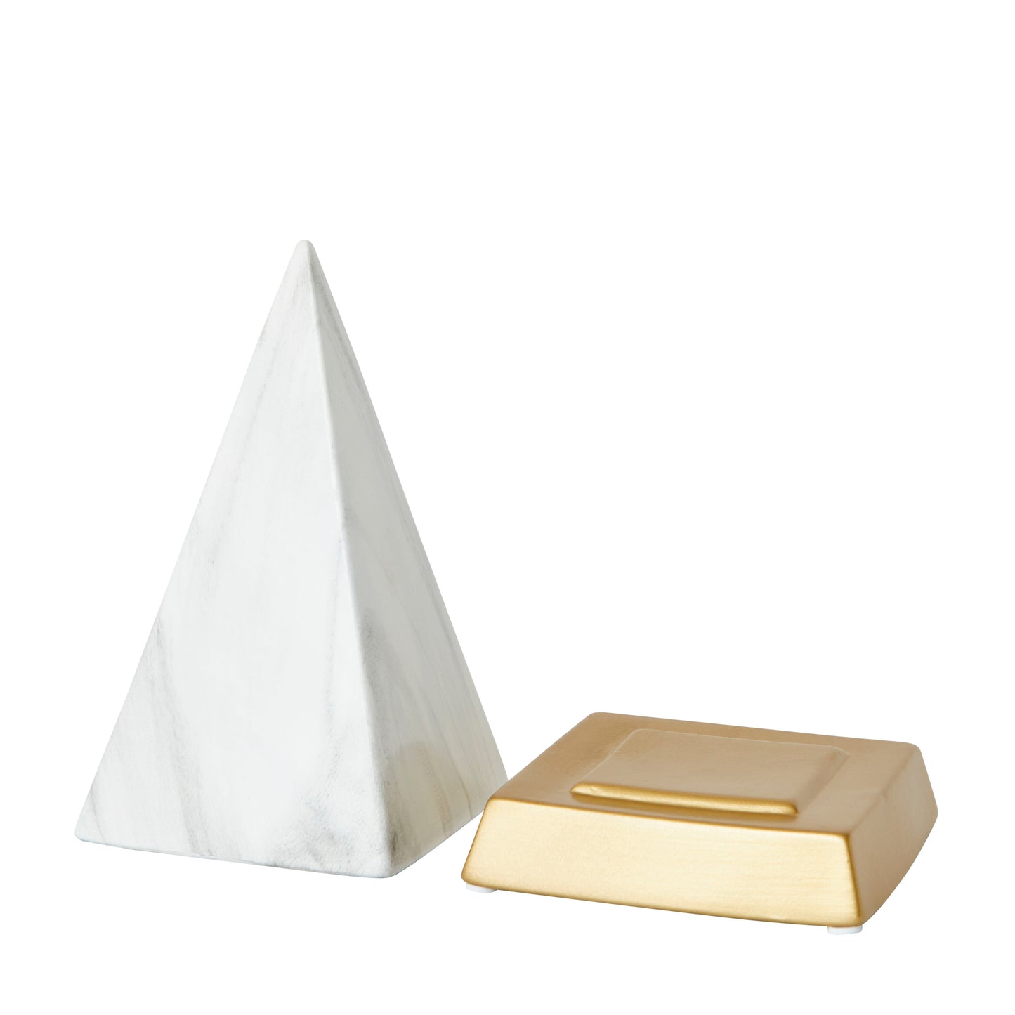 Pyramid, White, Tall