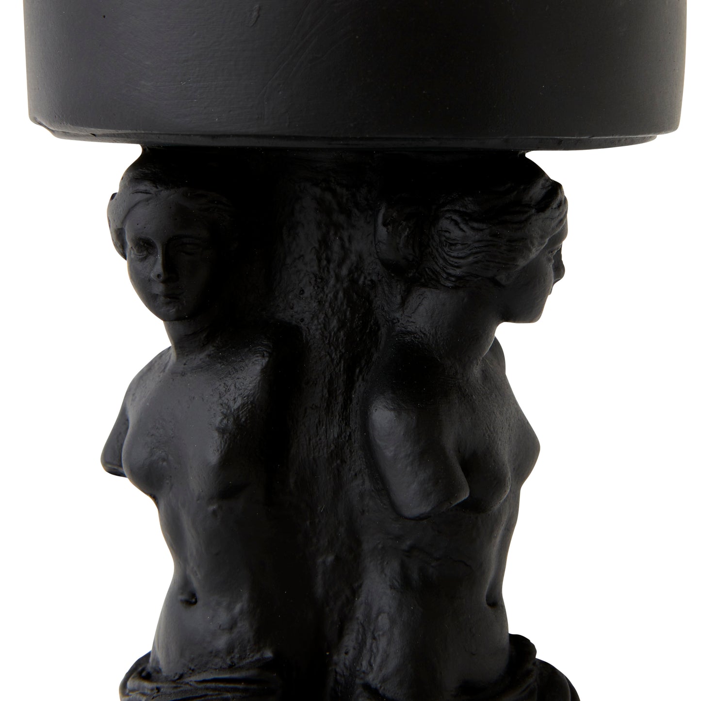 Goddess Candle Holder, Black