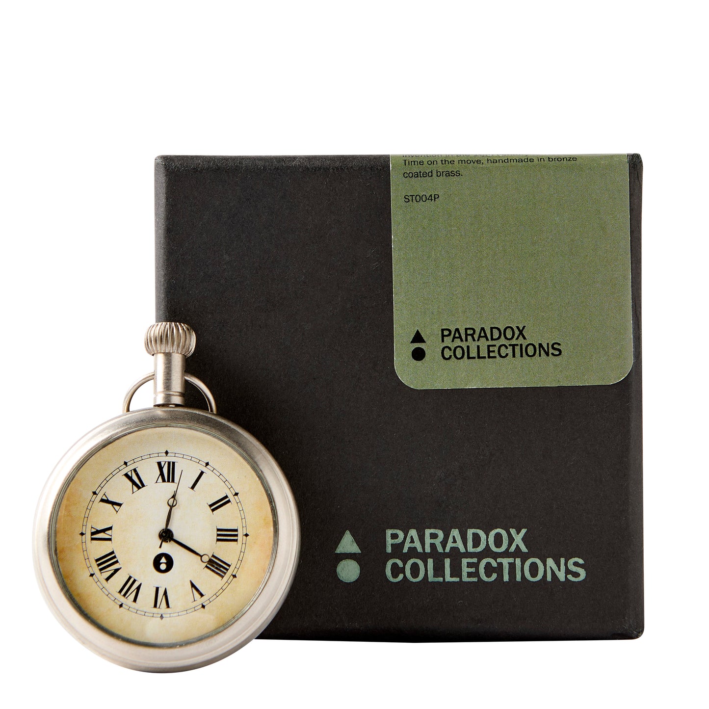 Timekeepers Pocket Watch, Pewter