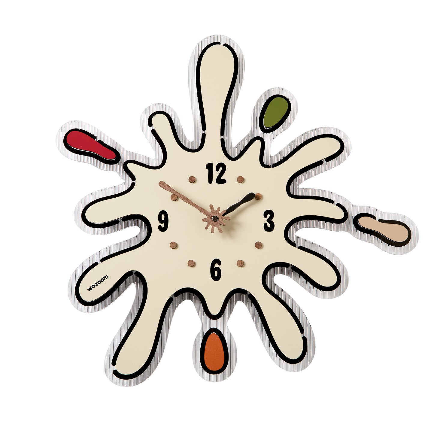 Splat Wall Clock