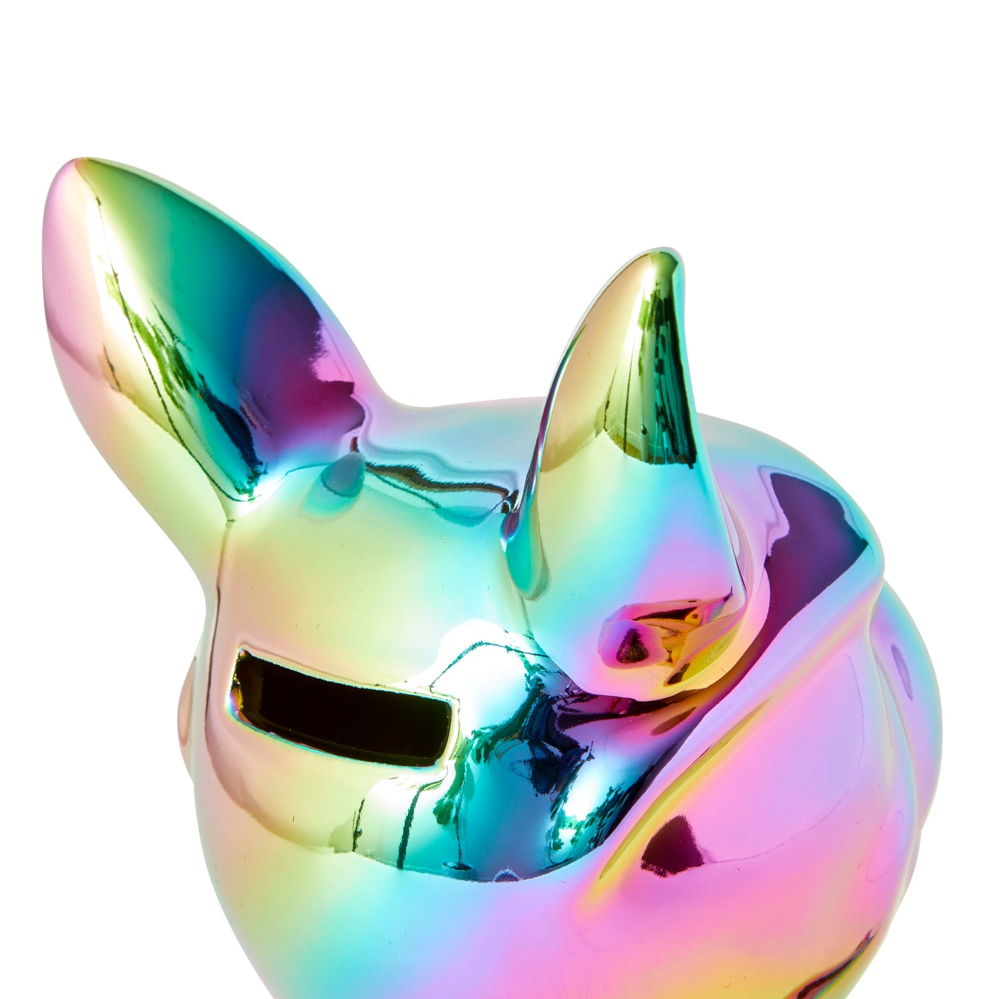 Bulldog Tray Rectangle, Metallic Rainbow