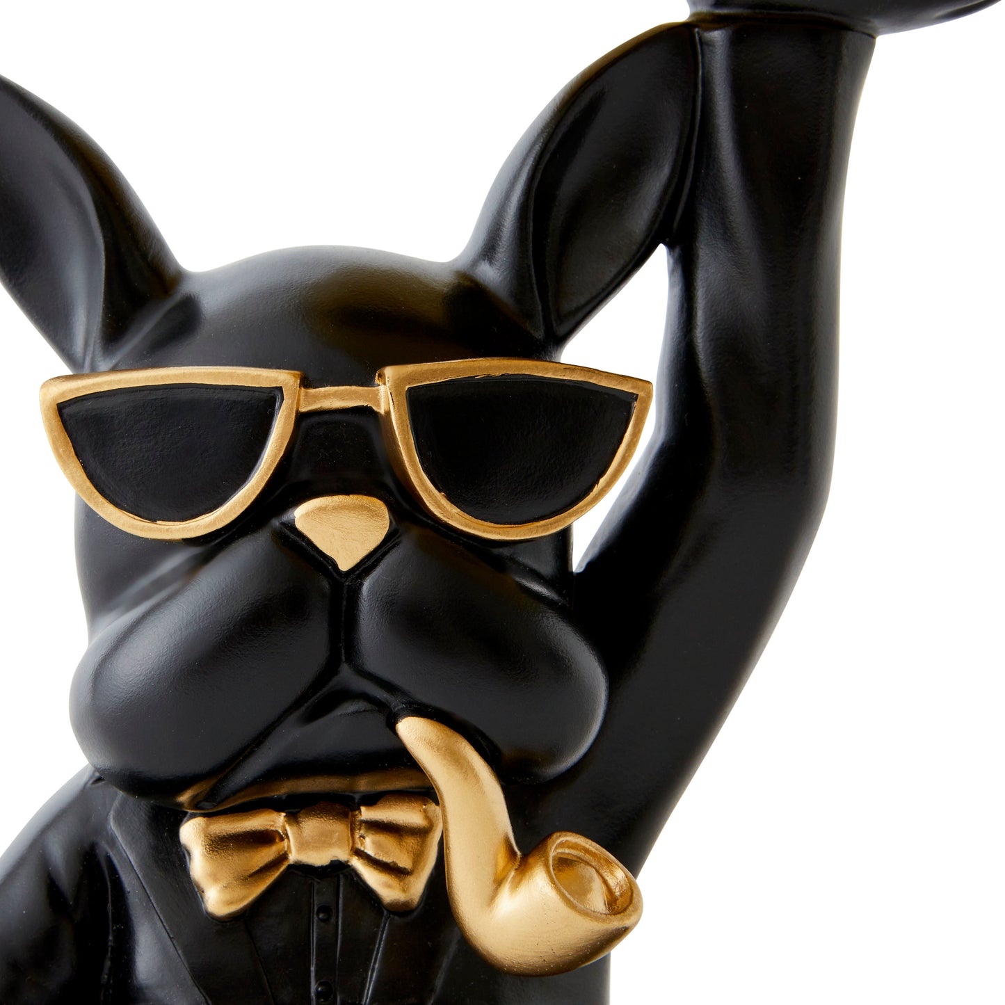 Bulldog w/Pipe Tray, Black