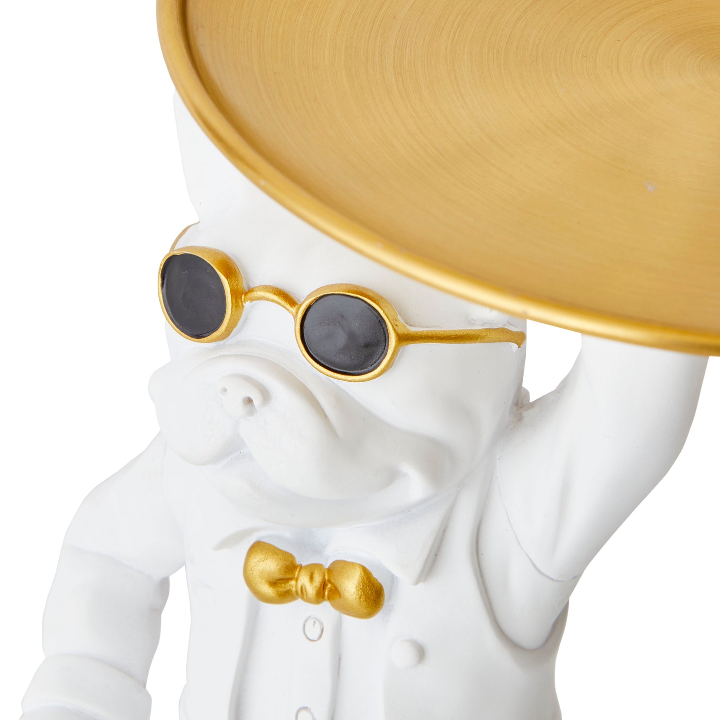 Bulldog, Umbrella, White