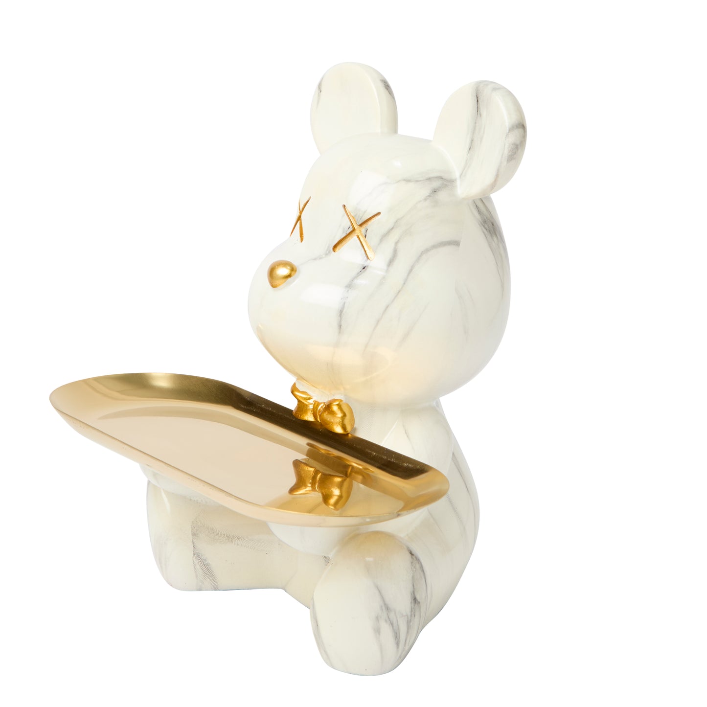 Bear Brick Tray, Marbled