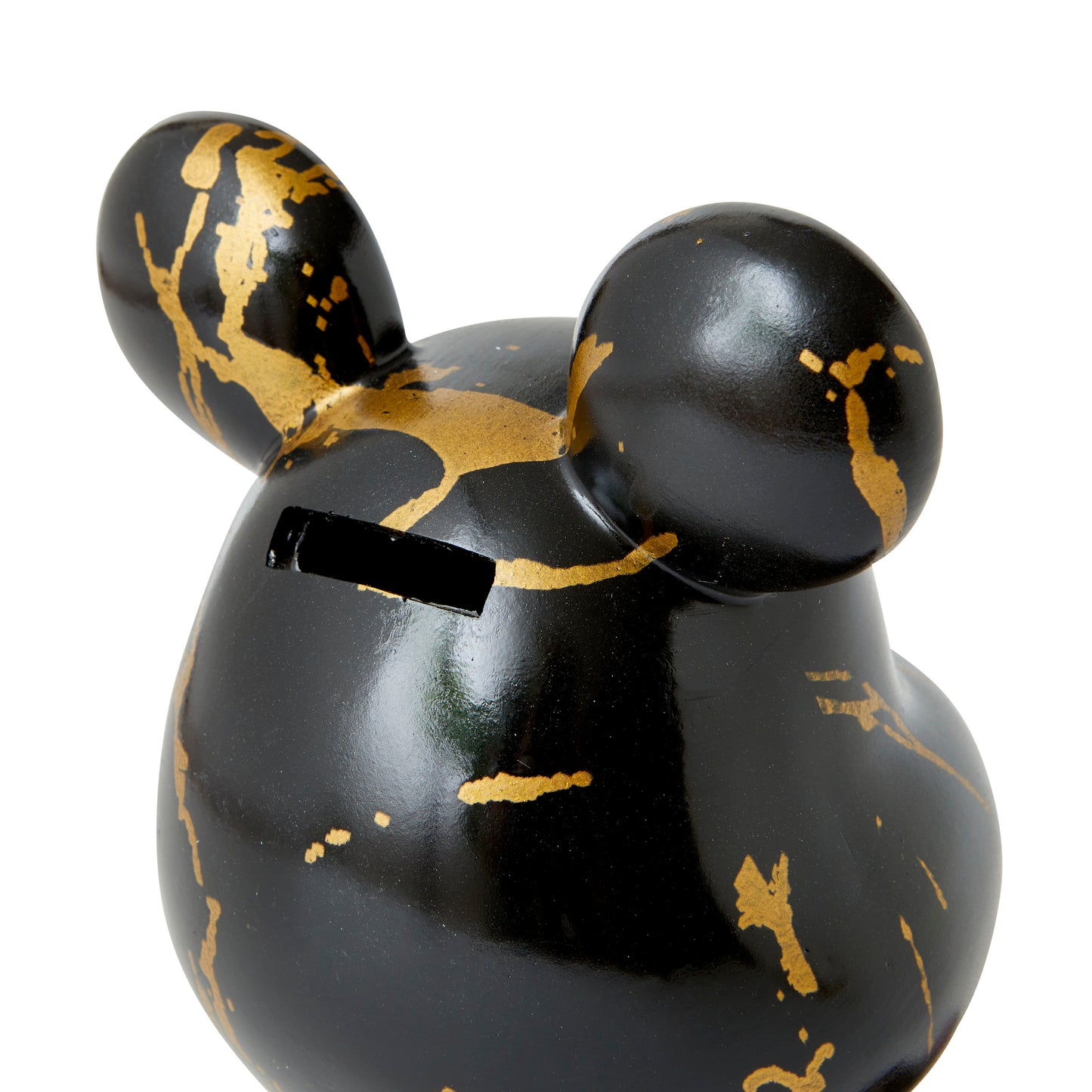 Bear Brick Tray Black/Gold