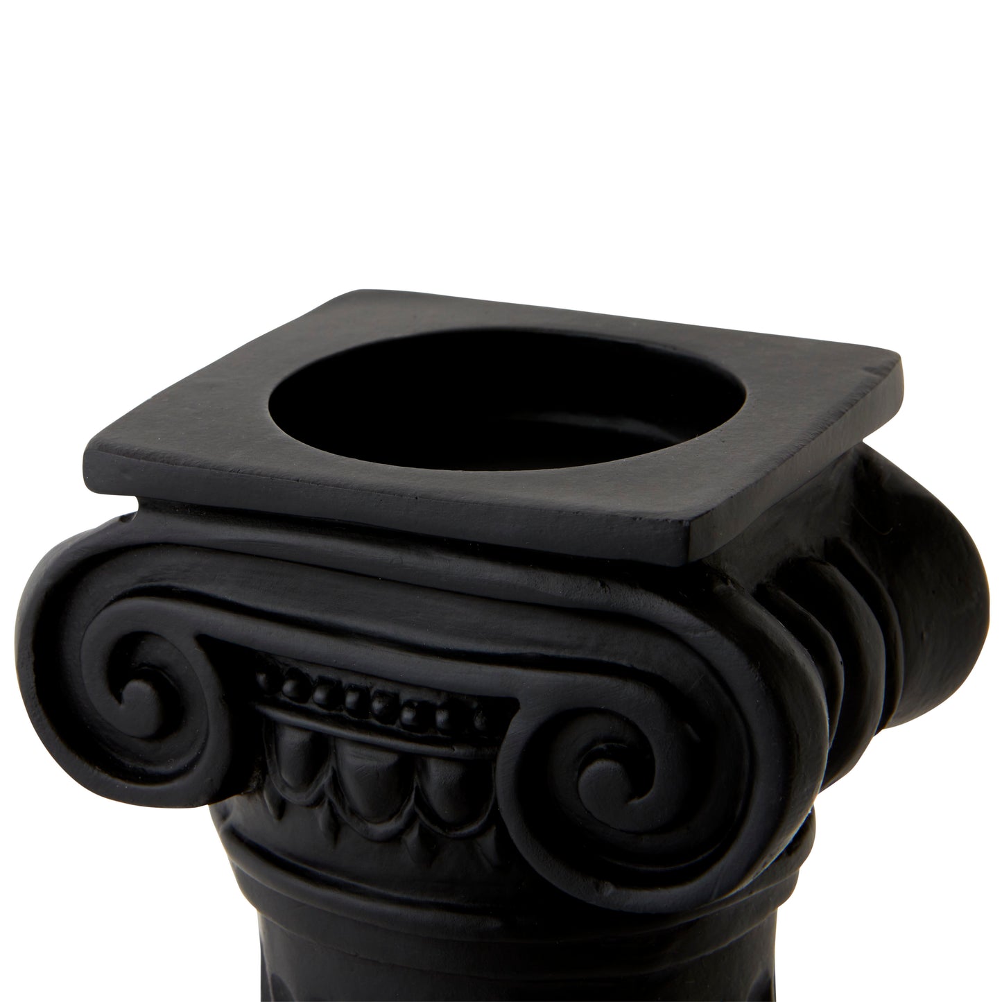 Column Candle Holder, Black