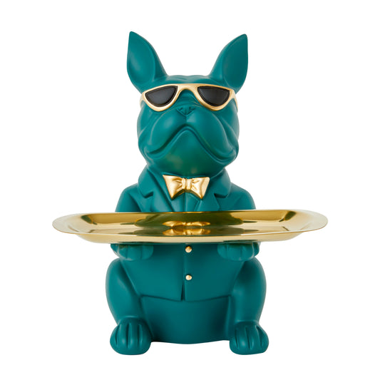 Bulldog Tray Rectangle,  Green
