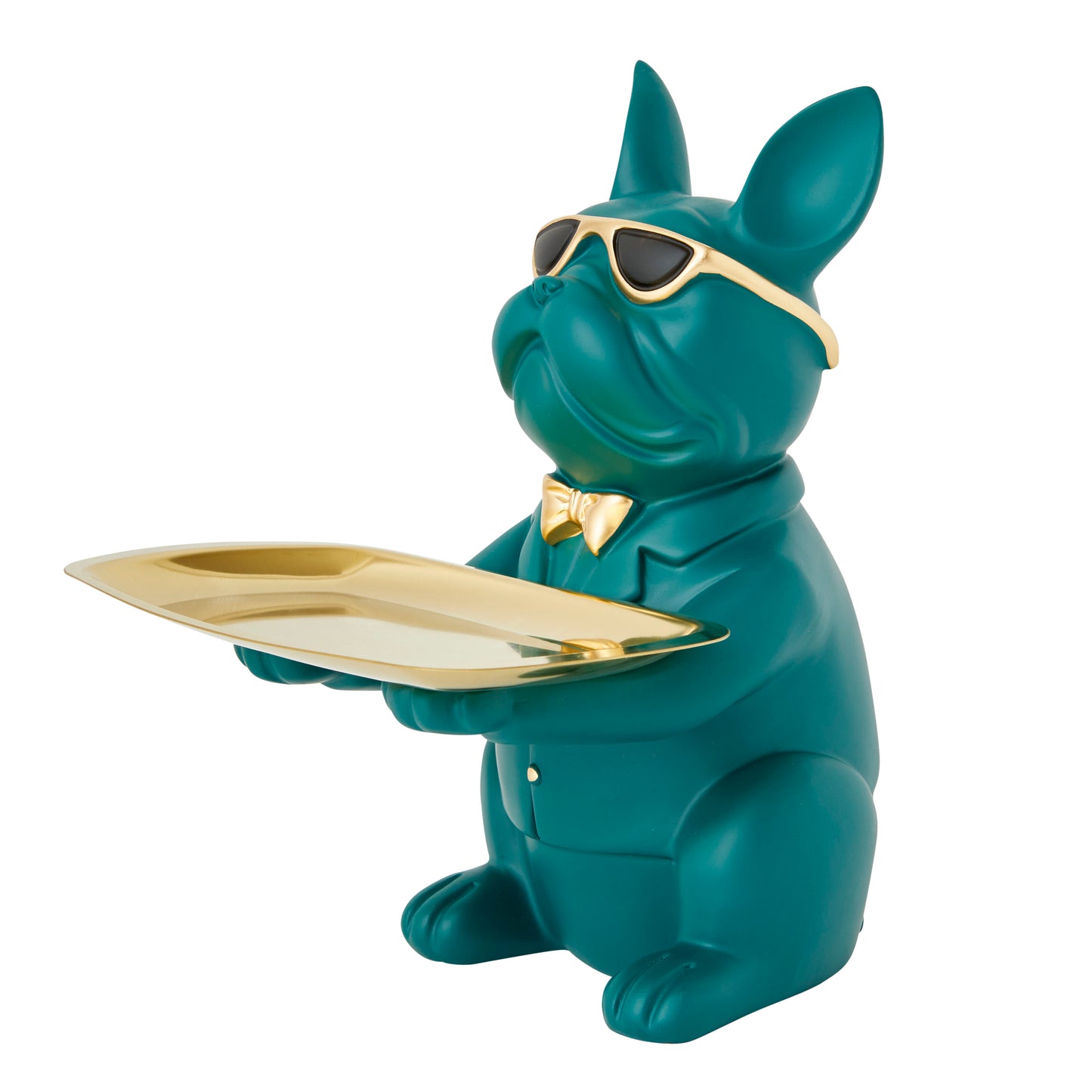 Bulldog Tray Rectangle,  Green